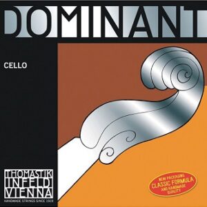 CELLO DOMINANT RE SYNTHETIC/CHROME HARD
