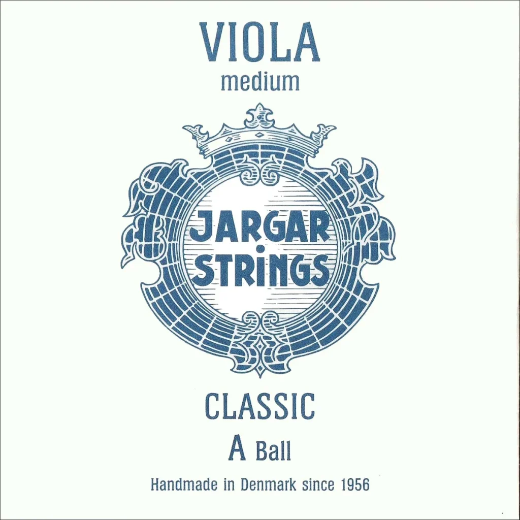 Corda Jargar Classic per viola su sfondo neutro