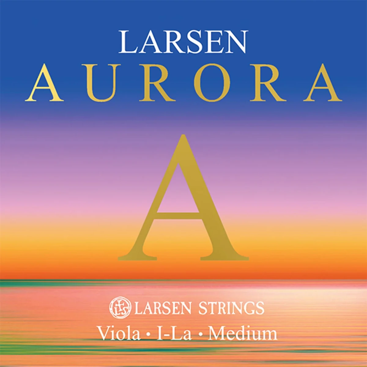 Corda Larsen Aurora LA per viola su sfondo neutro