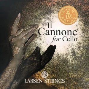 Corda Larsen Il Cannone per violoncello su sfondo neutro