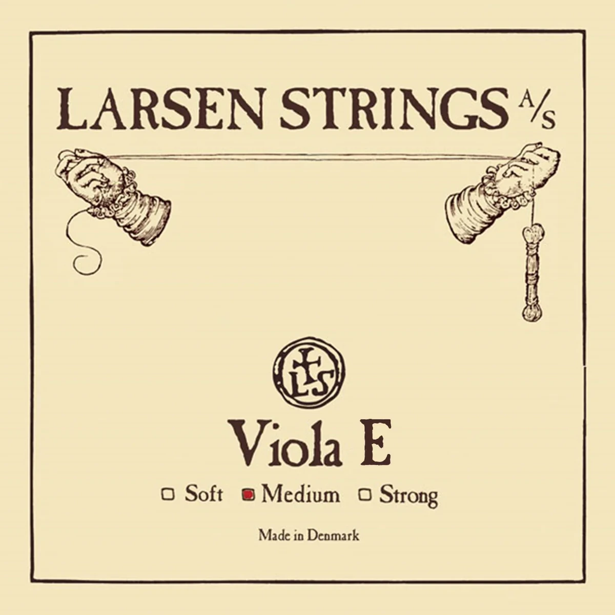 Corda Larsen Original per viola su sfondo neutro