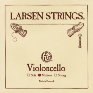 Corda Larsen Original per violoncello su sfondo neutro