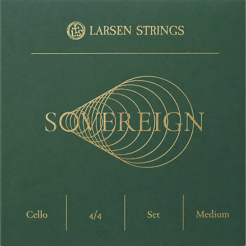 Corda Larsen Sovereign per violoncello su sfondo neutro