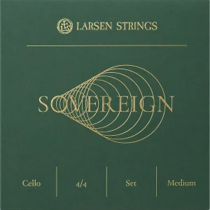 Corda Larsen Sovereign per violoncello su sfondo neutro