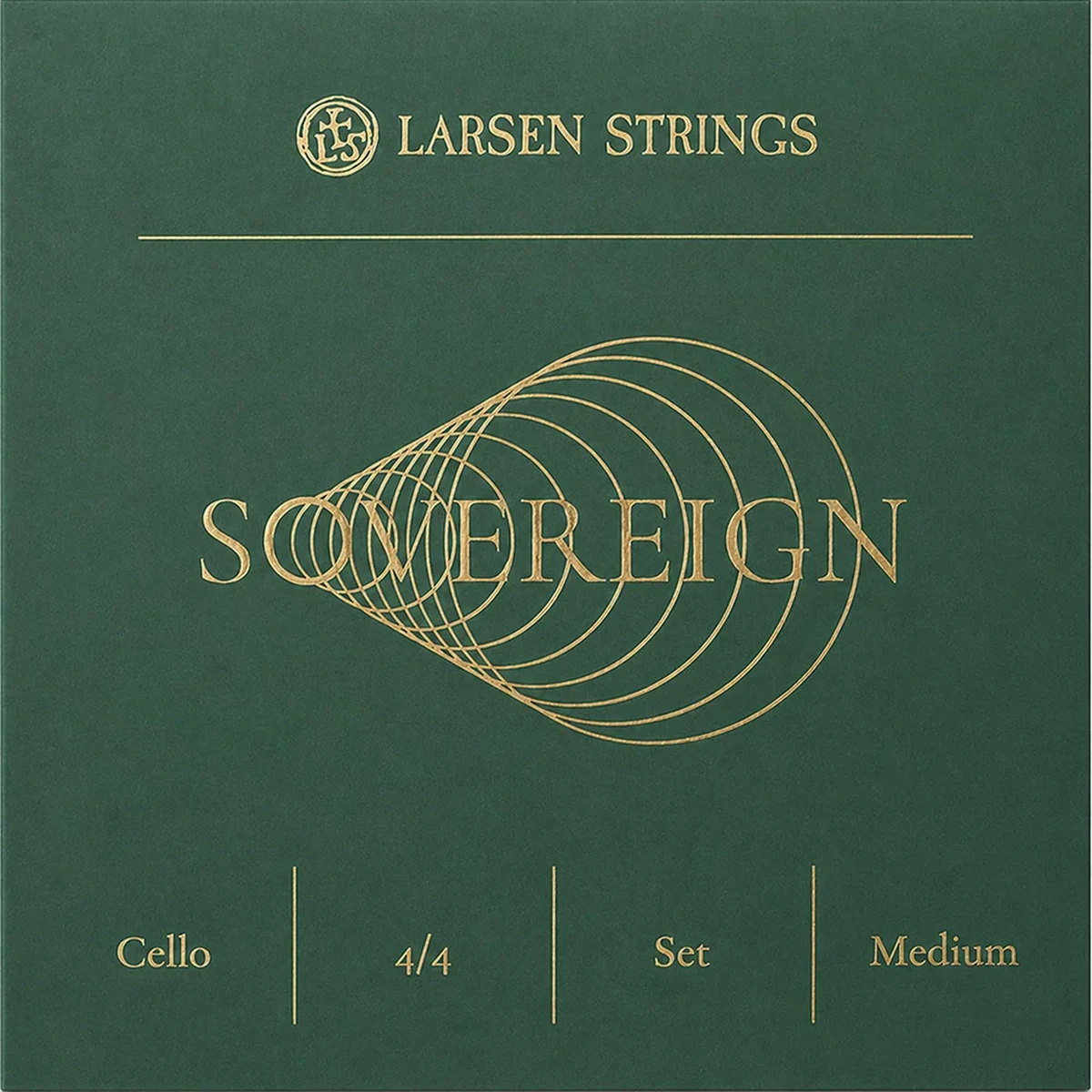 Corda Larsen Sovereign per violoncello su sfondo neutro