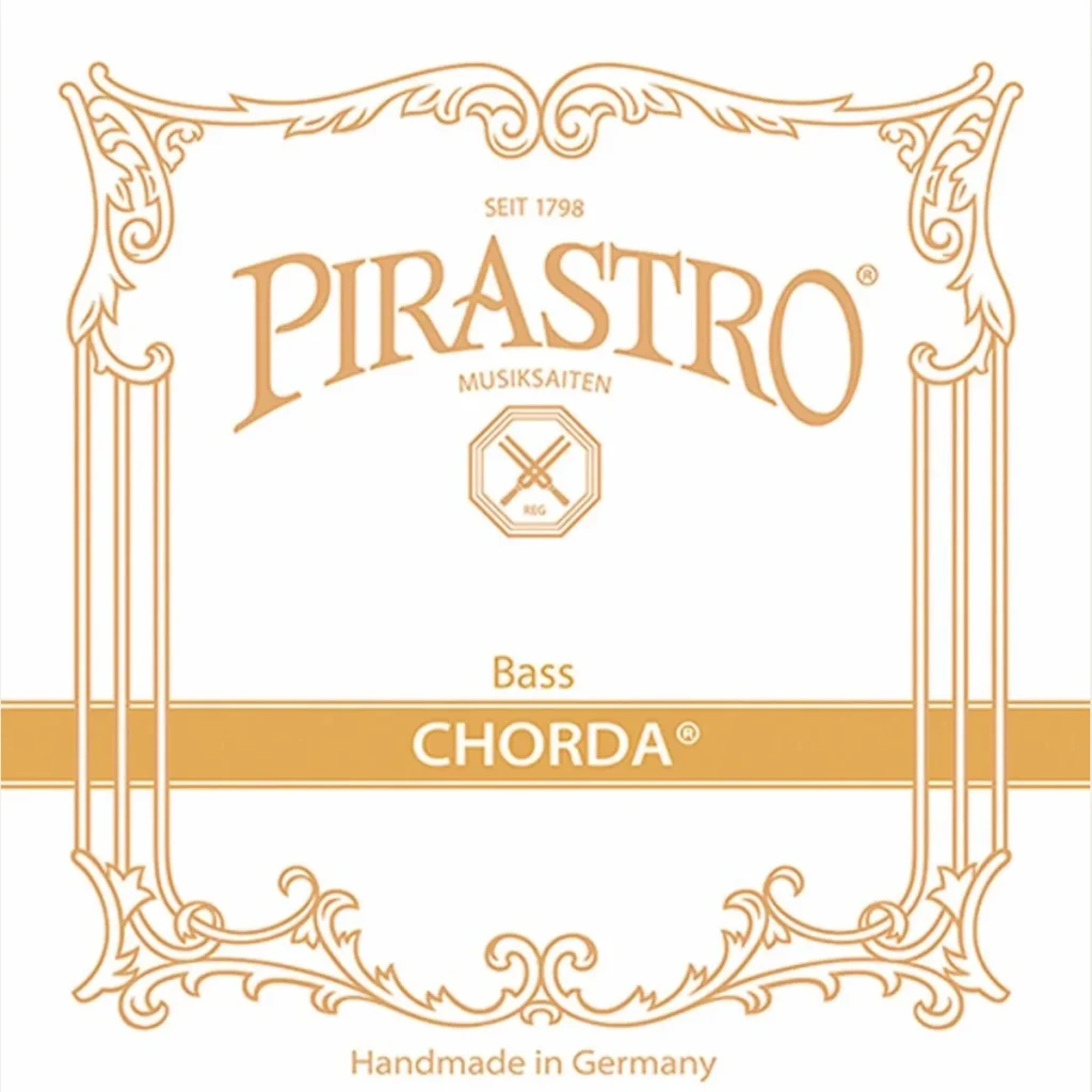 Corda Pirastro Chorda per contrabbasso su sfondo neutro