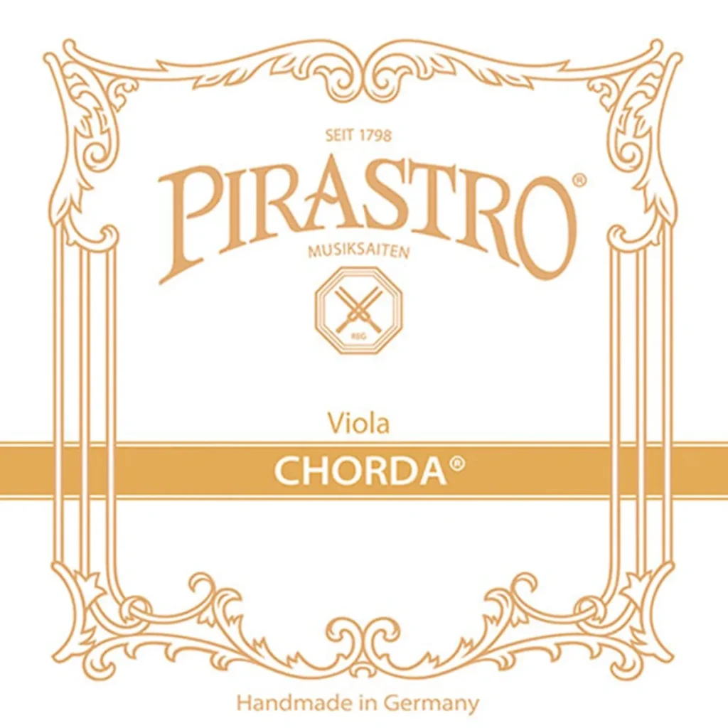 Corda Pirastro Chorda per viola su sfondo neutro