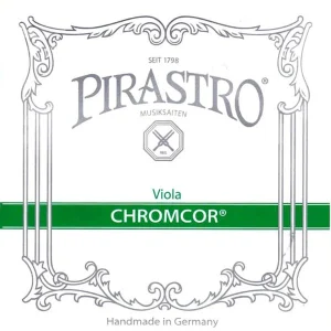 Corda Pirastro Chromcor per viola su sfondo neutro