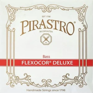 Corda Pirastro Flexocor Deluxe per contrabbasso su sfondo neutro