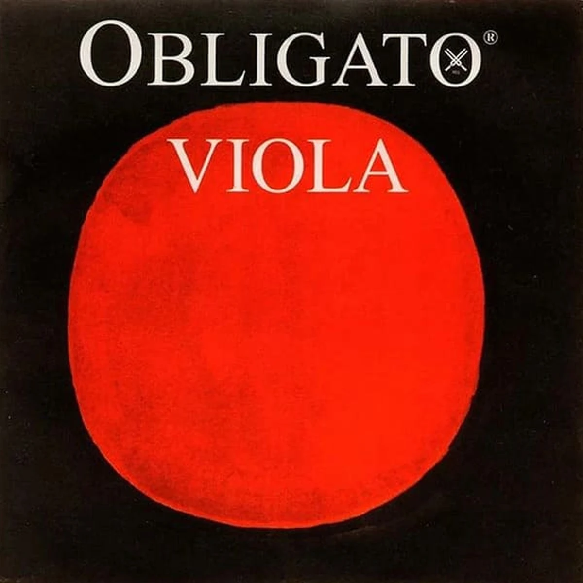 Corda Pirastro Obligato per viola su sfondo neutro