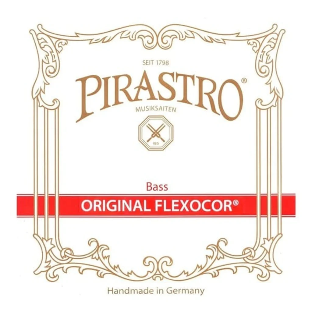 Corda Pirastro Original Flexcore per contrabbasso su sfondo neutro