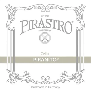 Corda Pirastro Piranito per violoncello su sfondo neutro