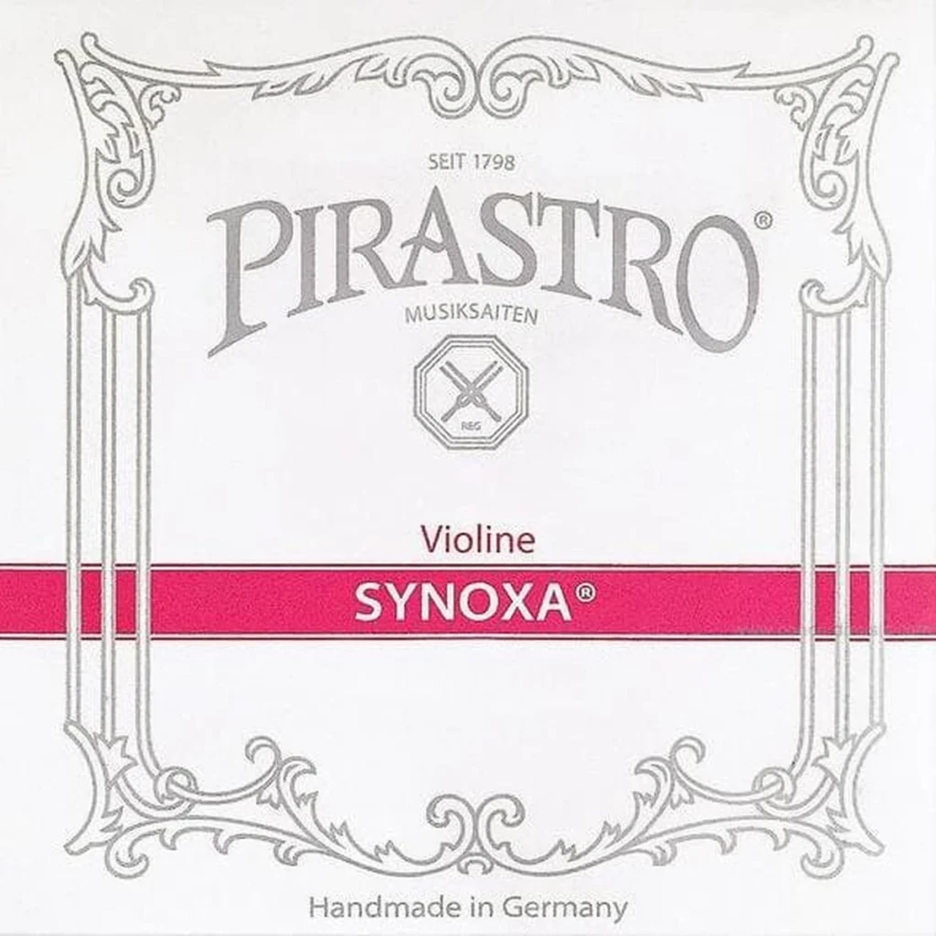 Corda Pirastro Synoxa per violino su sfondo neutro