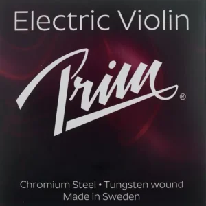 Corda Prim Electric Violin per violino su sfondo neutro