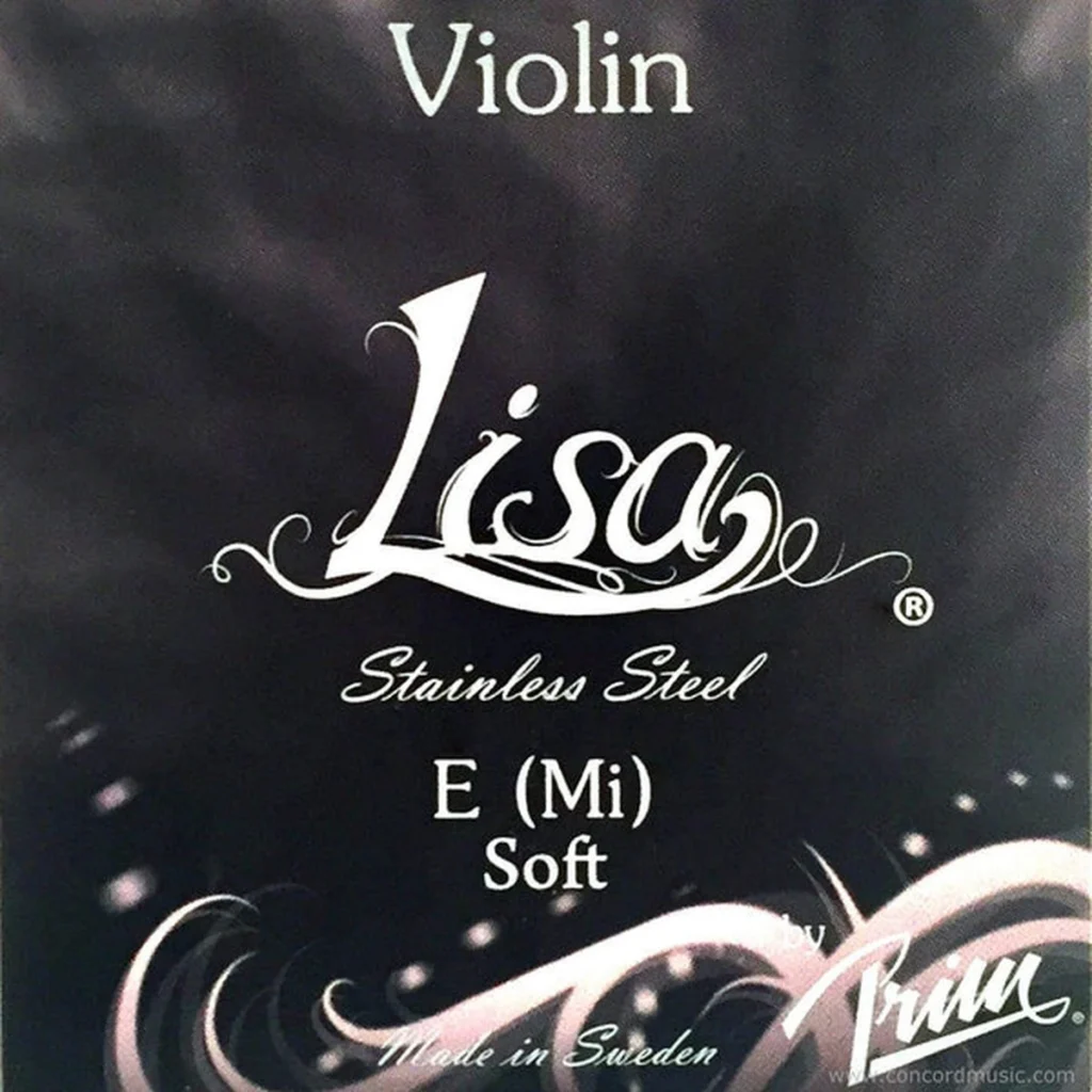 Corda Prim Lisa per violino su sfondo neutro