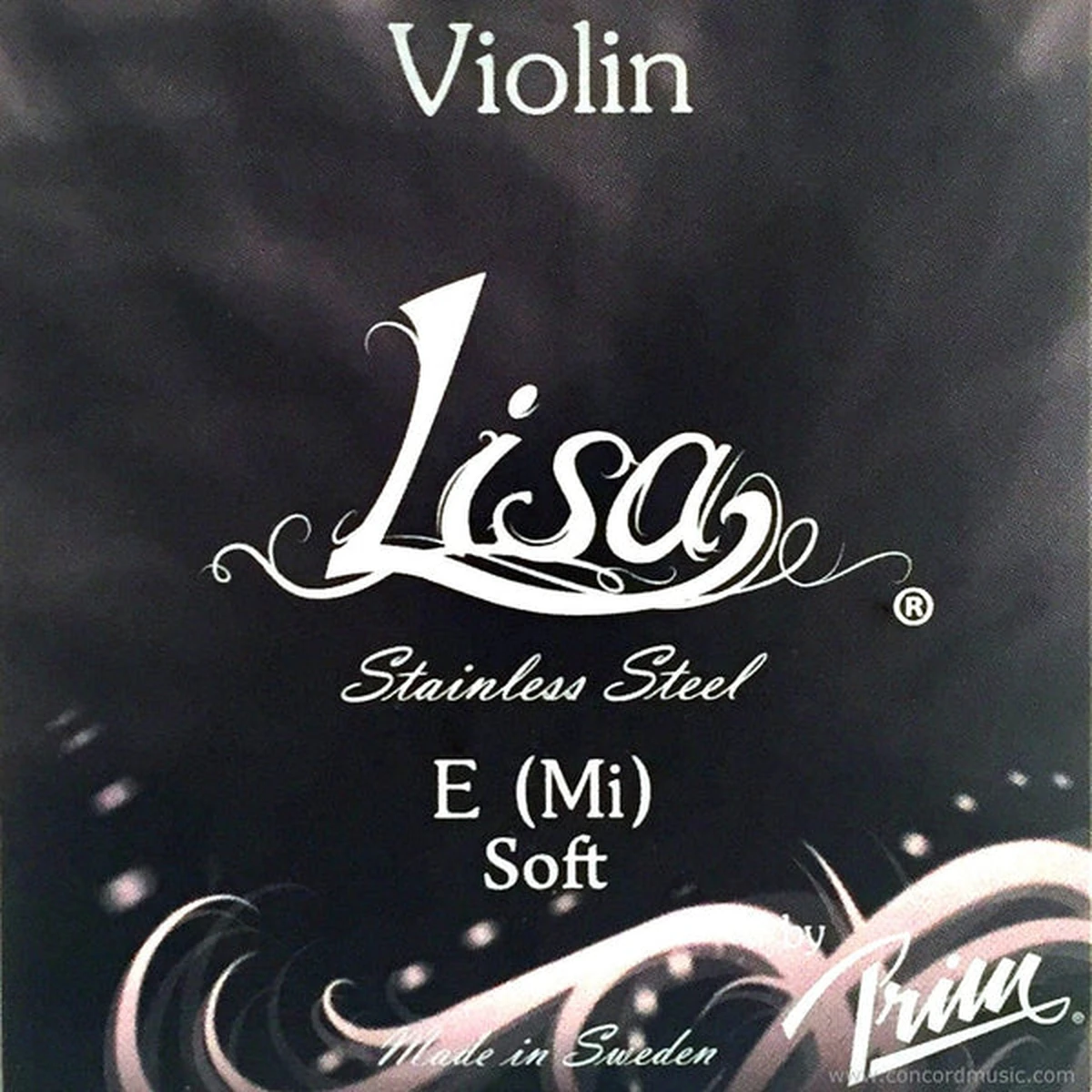 Corda Prim Lisa per violino su sfondo neutro