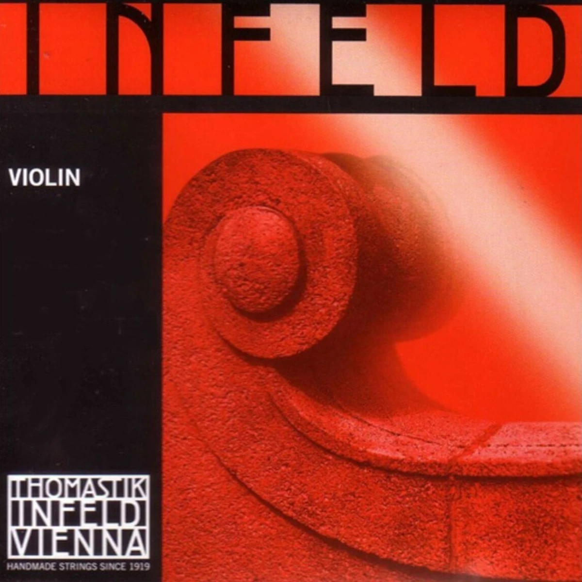 Corda Thomastik-Infeld Infeld Rosse per violino su sfondo neutro