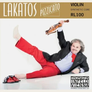 Corda Thomastik-Infeld Lakatos Pizzicato per violino su sfondo neutro