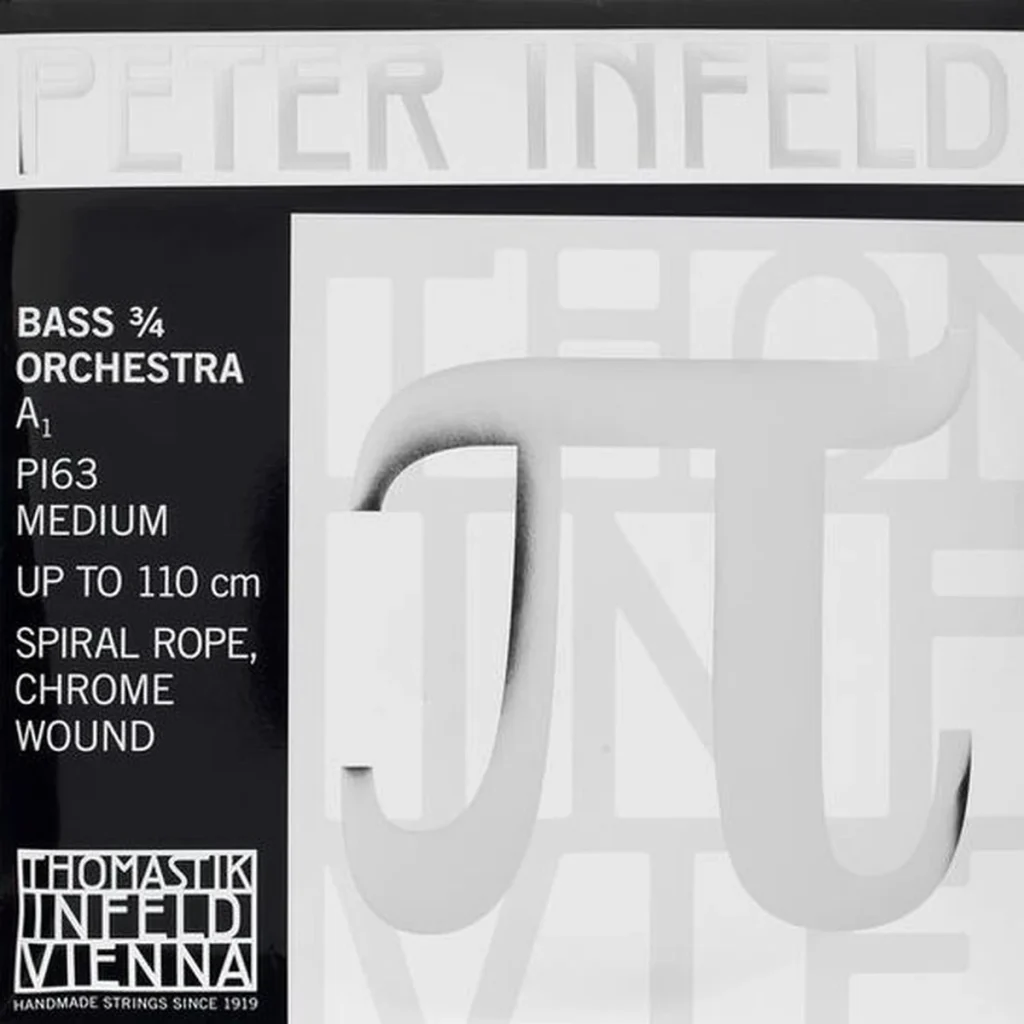 Corda Thomastik-Infeld Peter Infeld per contrabbasso su sfondo neutro