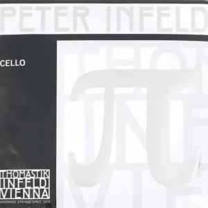 Corda Thomastik-Infeld Peter Infeld per violoncello su sfondo neutro