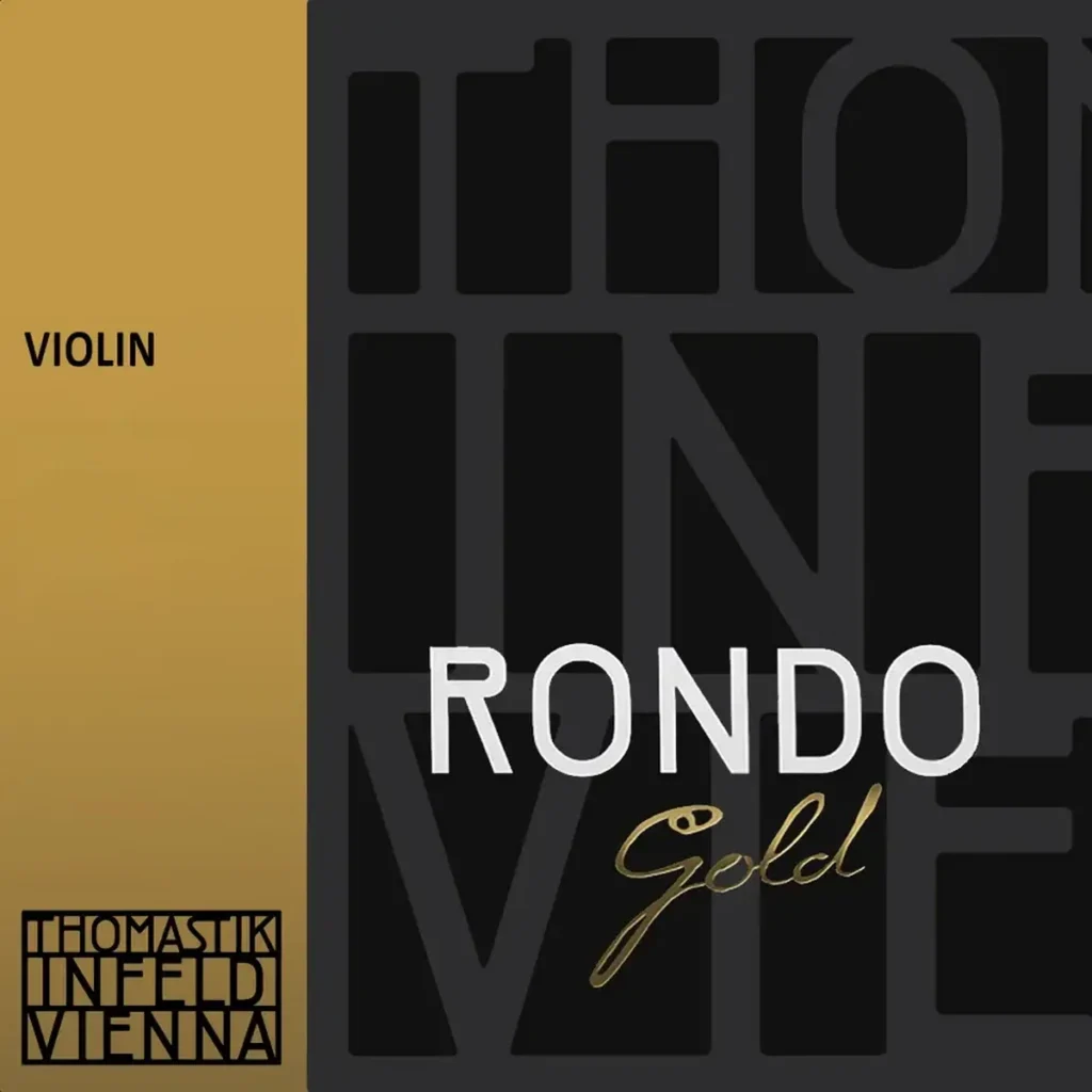 Corda Thomastik-Infeld Rondo Gold per violino su sfondo neutro