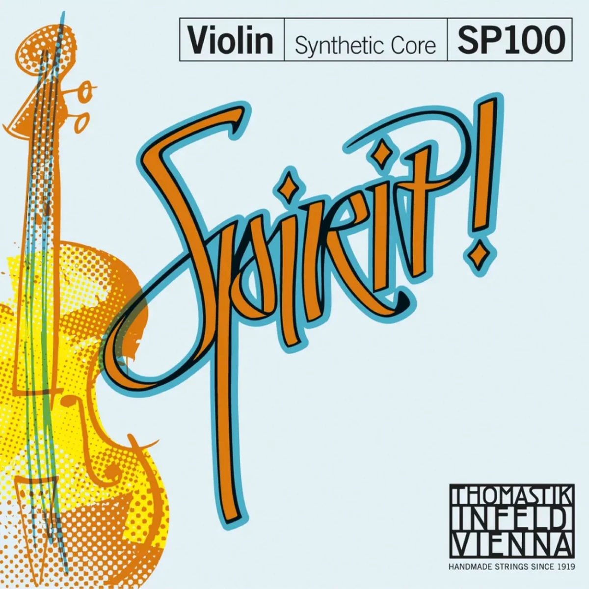 Corda Thomastik-Infeld Spirit per violino su sfondo neutro