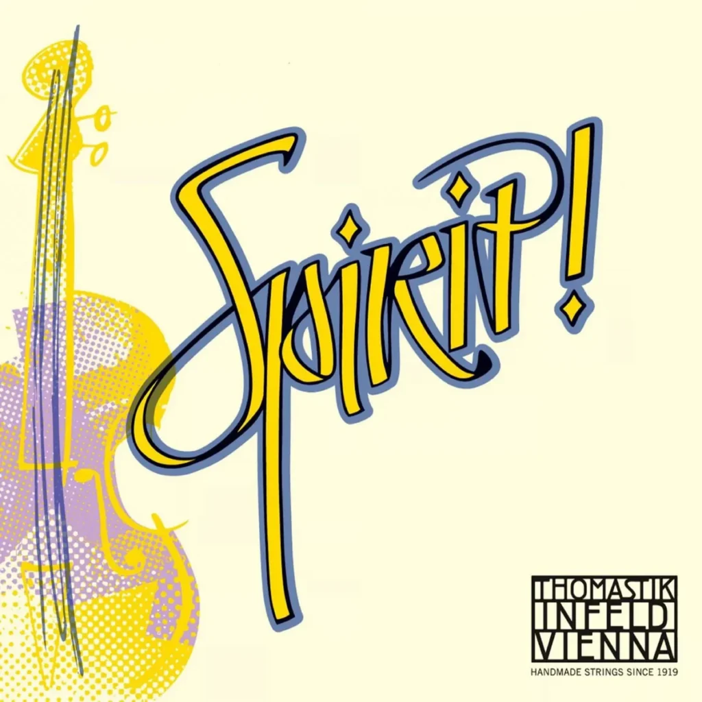 Corda Thomastik-Infeld Spirit per violoncello su sfondo neutro