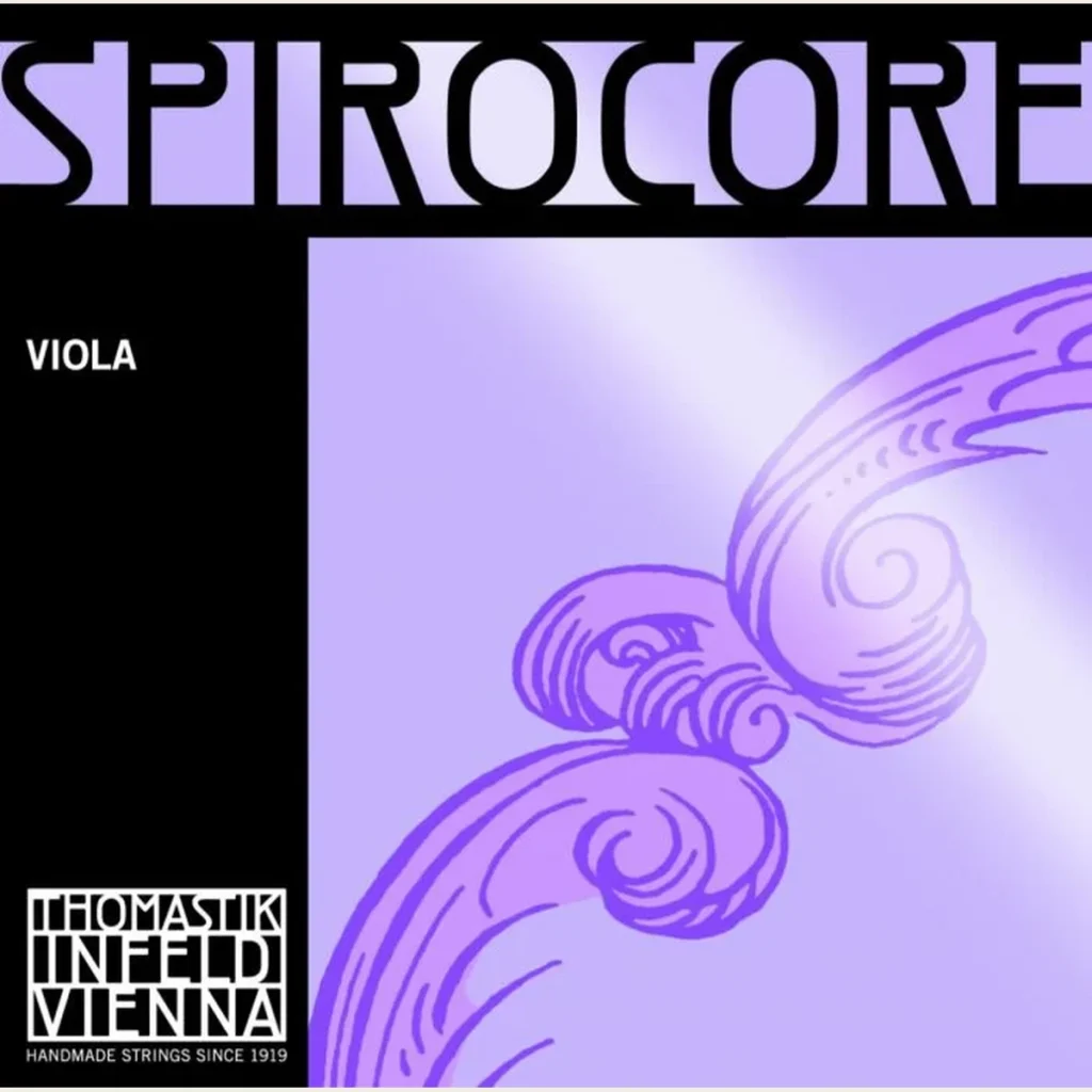 Corda Thomastik-Infeld Spirocore per viola su sfondo neutro
