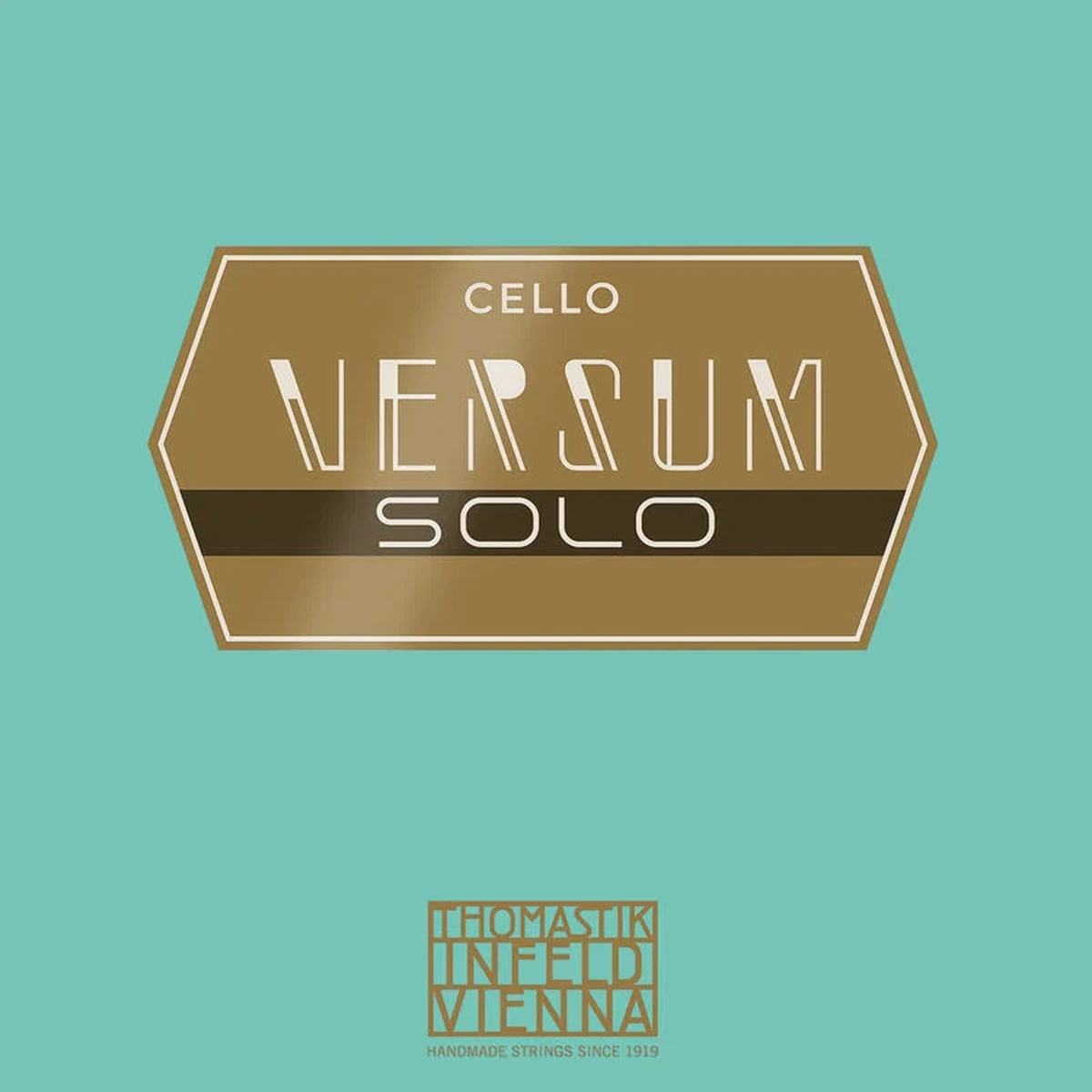 Corda Thomastik-Infeld Versum Solo per violoncello su sfondo neutro