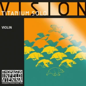 Corda Thomastik-Infeld Vision Titanium Solo per violino su sfondo neutro