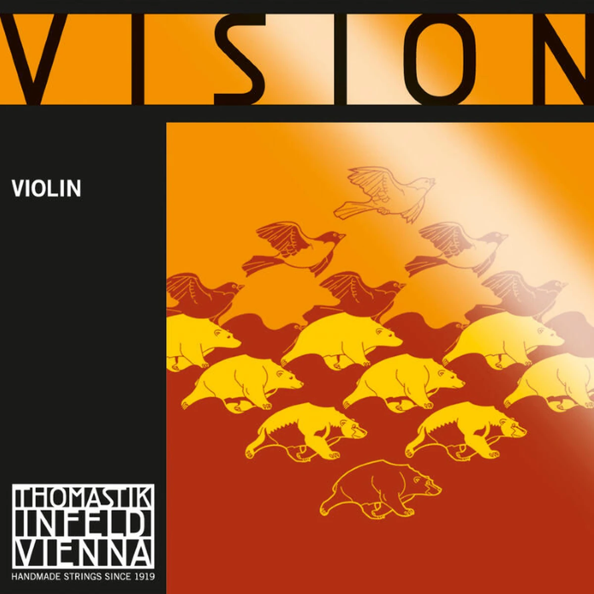 Corda Thomastik-Infeld Vision per violino su sfondo neutro