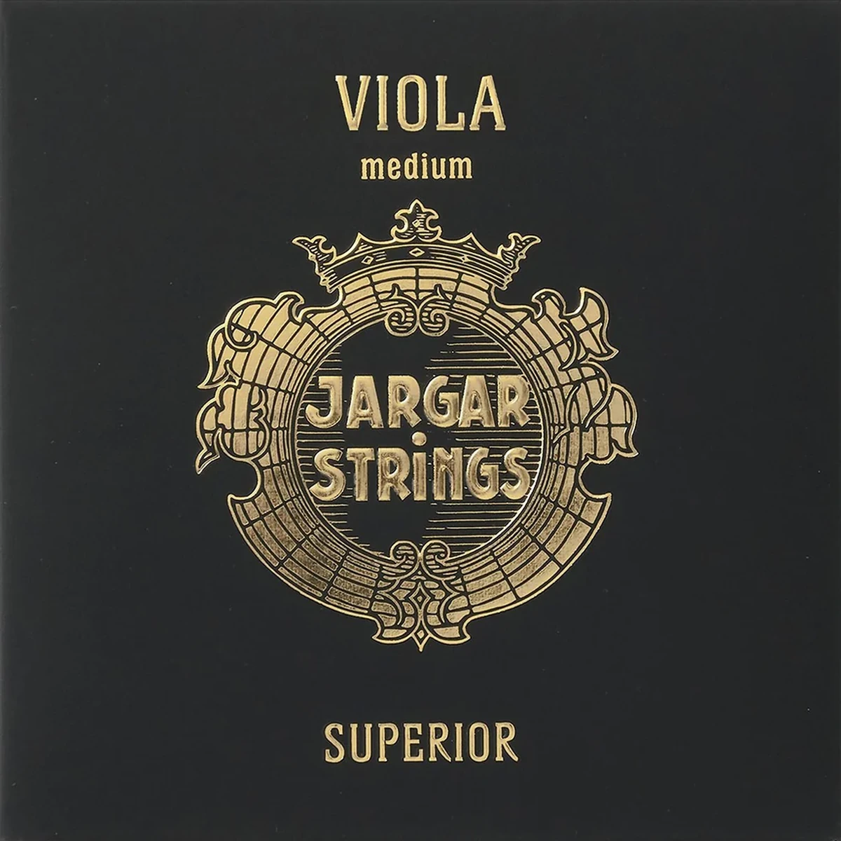 Corde Jargar Superior per viola Set su sfondo neutro