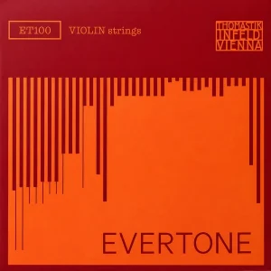 Corde Thomastik-Infeld Evertone per violino su sfondo neutro