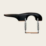 Mentoniera Accordi Liuteria Stradivari in ebano per violino 4/4, montaggio sopra la cordiera