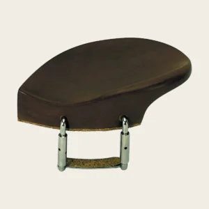 Mentoniera GEWA Schmidt in ebano per violino 4/4, montaggio laterale